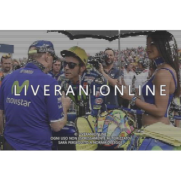 25.09.2016. Motorland Aragon, Alcaniz, Spagna.Valentino Rossi. Â©Piazzolla / AGENZIA ALDO LIVERANI SAS Gara MotoGp Motomondiale Motorland Aragon, Alcaniz, Spagna 25 settembre 2016 