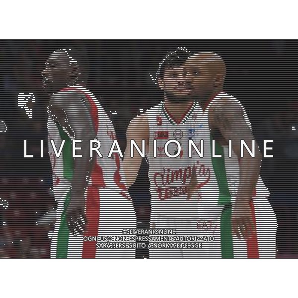 Macron Supercoppa di Basket 2016 Finale Milano - 25.09.2016 Sidigas Avellinoâ€“EA7 Emporio Armani Milano Nella Foto:Gentile Alessandro - Sanders Rakim - Hickman Richard /Ph.Vitez-Ag. Aldo Liverani