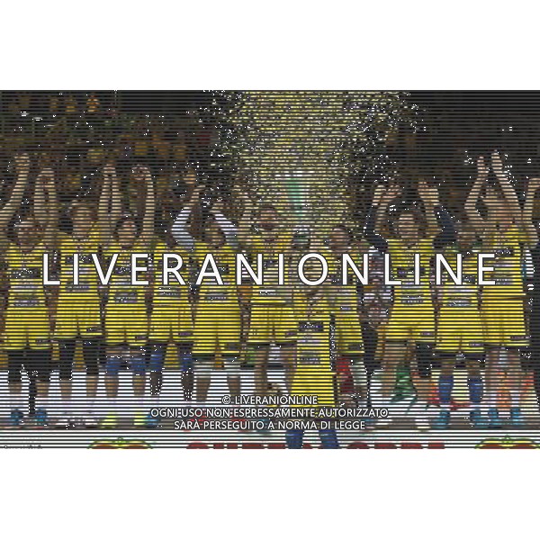VOLLEY PALLAVOLO; DEL MONTE SUPERCOPPA. AZIMUT MODENA - SIR SAFETY CONAD PERUGIA./Agenzia Aldo Liverani s.a.s./ AGENZIA ALDO LIVERANI SAS 