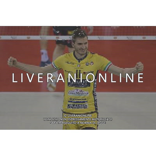 VOLLEY PALLAVOLO, DEL MONTE SUPERCOPPA. AZIMUT MODENA - SIR SAFETY CONAD PERUGIA. Piano esulta/Agenzia Aldo Liverani s.a.s./ AGENZIA ALDO LIVERANI SAS 