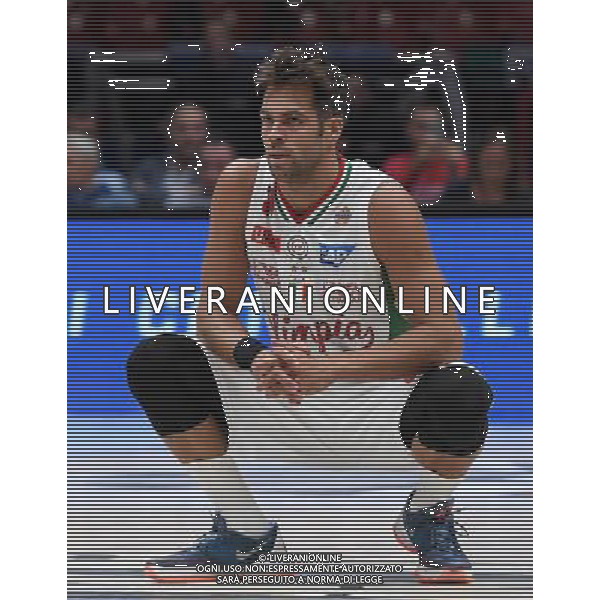 Macron Supercoppa di Basket 2016 Finale Milano - 25.09.2016 Sidigas Avellinoâ€“EA7 Emporio Armani Milano Nella Foto:Cerella Bruno /Ph.Vitez-Ag. Aldo Liverani