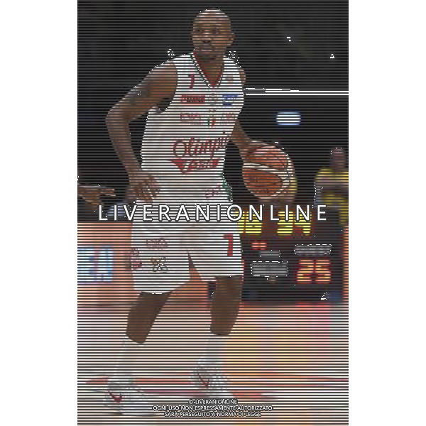 Macron Supercoppa di Basket 2016 Finale Milano - 25.09.2016 Sidigas Avellinoâ€“EA7 Emporio Armani Milano Nella Foto:Hickman Richard /Ph.Vitez-Ag. Aldo Liverani