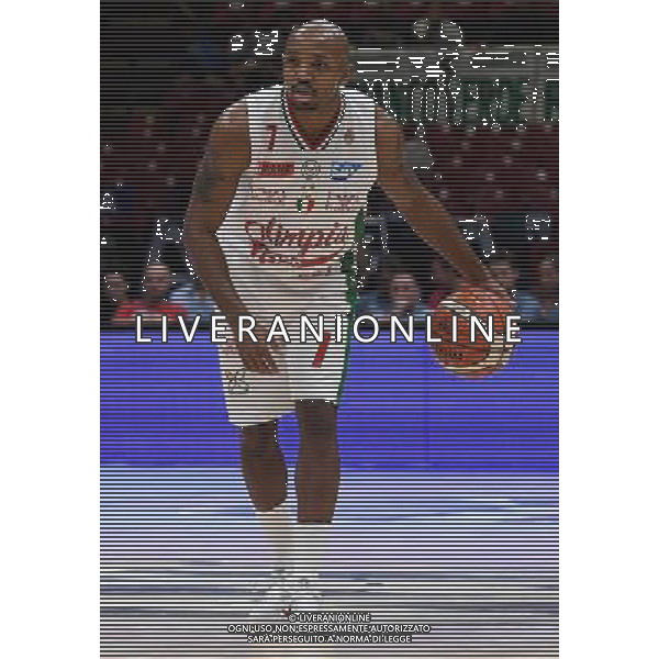 Macron Supercoppa di Basket 2016 Finale Milano - 25.09.2016 Sidigas Avellinoâ€“EA7 Emporio Armani Milano Nella Foto:Hickman Richard /Ph.Vitez-Ag. Aldo Liverani