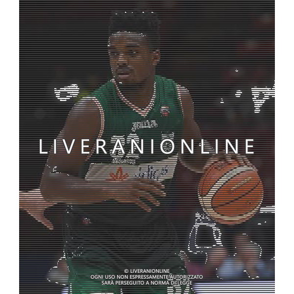 Macron Supercoppa di Basket 2016 Finale Milano - 25.09.2016 Sidigas Avellinoâ€“EA7 Emporio Armani Milano Nella Foto:Obasohan Retin /Ph.Vitez-Ag. Aldo Liverani