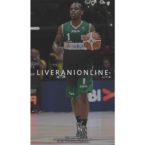 Macron Supercoppa di Basket 2016 Finale Milano - 25.09.2016 Sidigas Avellinoâ€“EA7 Emporio Armani Milano Nella Foto:Ragland Joe /Ph.Vitez-Ag. Aldo Liverani