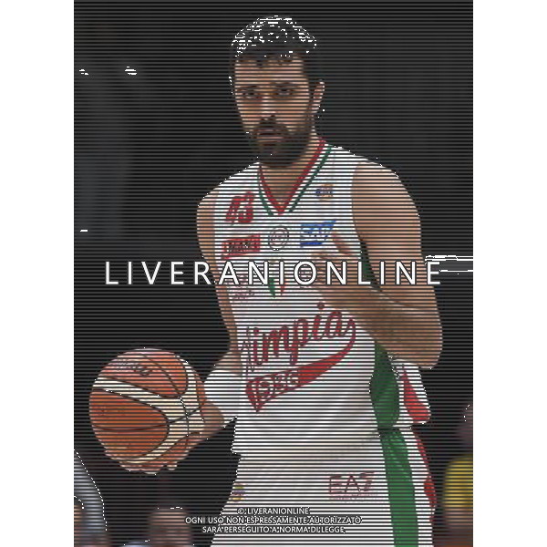 Macron Supercoppa di Basket 2016 Finale Milano - 25.09.2016 Sidigas Avellinoâ€“EA7 Emporio Armani Milano Nella Foto:Simon Krunoslav /Ph.Vitez-Ag. Aldo Liverani