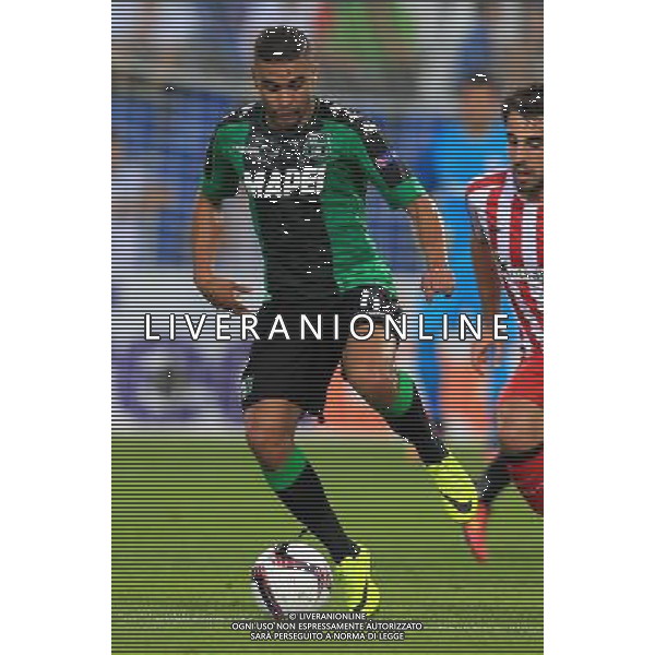 SASSUOLO - ATLETICO BILBAO UEFA EUROPA LEAGUE 15 SETTEMBRE 2016 NELLA FOTO DEFREL GREGOIRE ©GS / AGENZIA ALDO LIVERANI SAS 