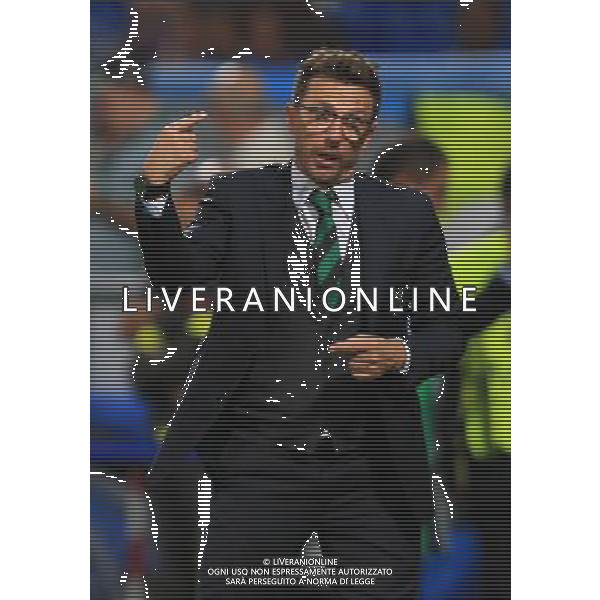 SASSUOLO - ATLETICO BILBAO UEFA EUROPA LEAGUE 15 SETTEMBRE 2016 NELLA FOTO EUSEBIO DI FRANCESCO ©GS / AGENZIA ALDO LIVERANI SAS 