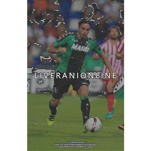 SASSUOLO - ATLETICO BILBAO UEFA EUROPA LEAGUE 15 SETTEMBRE 2016 NELLA FOTO ALESSANDRO MATRI ©GS / AGENZIA ALDO LIVERANI SAS 