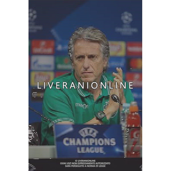 LIZBONA 26.09.2016 KONFERENCJA PRASOWA SPORTINGU LIZBONA --- SPORTING CLUBE DE PORTUGAL PRESS CONFERENCE IN LISBON JORGE JESUS FOT. PIOTR KUCZA/NEWSPIX.PL --- Newspix.pl / AGENZIA ALDO LIVERANI SAS - ITALY ONLY EDITORIAL USE ONLY - CONFERENZA STAMPA DI Jorge Jesus A LISBONA 26 SETTEMBRE 2016 