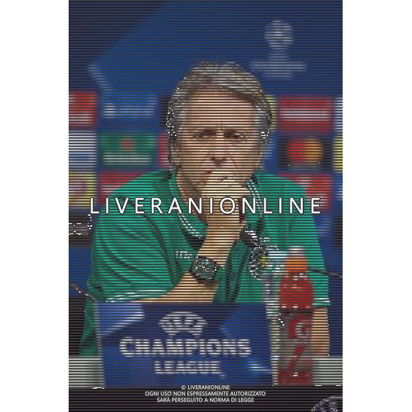 LIZBONA 26.09.2016 KONFERENCJA PRASOWA SPORTINGU LIZBONA --- SPORTING CLUBE DE PORTUGAL PRESS CONFERENCE IN LISBON JORGE JESUS FOT. PIOTR KUCZA/NEWSPIX.PL --- Newspix.pl / AGENZIA ALDO LIVERANI SAS - ITALY ONLY EDITORIAL USE ONLY - CONFERENZA STAMPA DI Jorge Jesus A LISBONA 26 SETTEMBRE 2016 