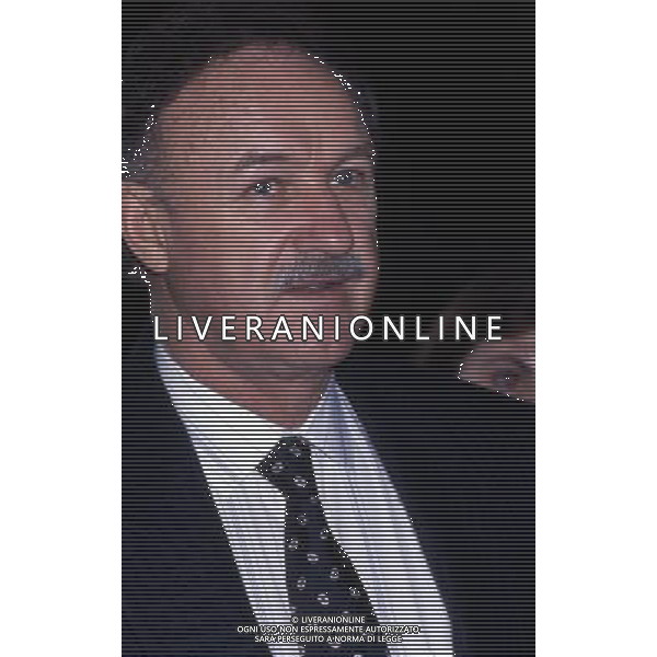 Gene Hackman, attore e scrittore statunitense - Retrospettiva Â©ARCHIVIO / AGENZIA ALDO LIVERANI SAS - ITALY ONLY EDITORIAL USE ONLY 