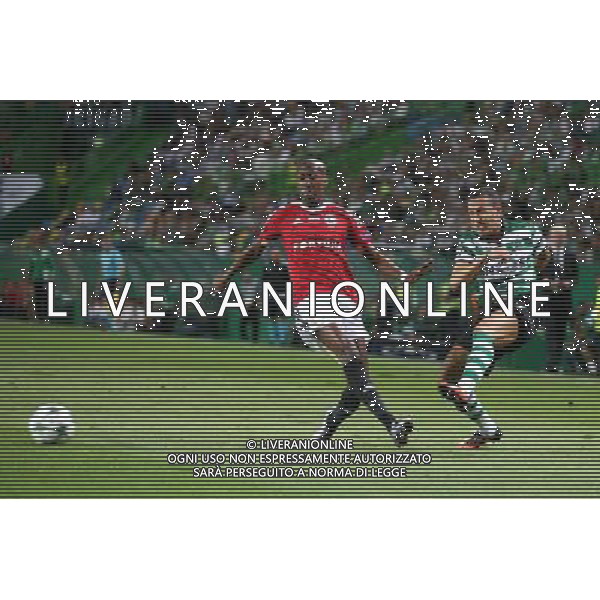 LIZBONA 27.09.2016 MECZ 2. KOLEJKA GRUPA F LIGA MISTRZOW SEZON 2016/17: SPORTING LIZBONA - LEGIA WARSZAWA --- UEFA CHAMPIONS LEAGUE GROUP F MATCH IN LISBON: SPORTING CLUBE DE PORTUGAL - LEGIA WARSAW STEEVEN LANGIL JEFFERSON FOT. PIOTR KUCZA/NEWSPIX.PL --- Newspix.pl AG ALDO LIVERANI SAS ONLY ITALY *** Local Caption *** www.newspix.pl mail us: info@newspix.pl call us: 0048 022 23 22 222 --- Polish Picture Agency by Ringier Axel Springer Poland