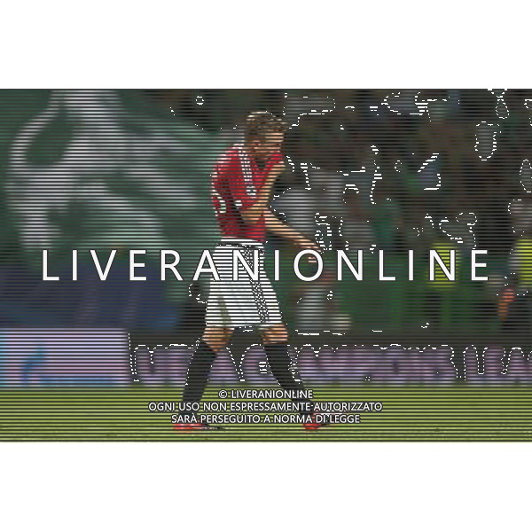 LIZBONA 27.09.2016 MECZ 2. KOLEJKA GRUPA F LIGA MISTRZOW SEZON 2016/17: SPORTING LIZBONA - LEGIA WARSZAWA --- UEFA CHAMPIONS LEAGUE GROUP F MATCH IN LISBON: SPORTING CLUBE DE PORTUGAL - LEGIA WARSAW JAKUB RZEZNICZAK FOT. PIOTR KUCZA/NEWSPIX.PL --- Newspix.pl AG ALDO LIVERANI SAS ONLY ITALY *** Local Caption *** www.newspix.pl mail us: info@newspix.pl call us: 0048 022 23 22 222 --- Polish Picture Agency by Ringier Axel Springer Poland