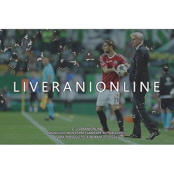 27.09.2016 LIZBONA (LISBON) ESTADIO JOSE ALVALADE PILKA NOZNA (FOOTBALL), LIGA MISTRZOW UEFA , FAZA GRUPOWA - GRUPA F ( UEFA CHAMPIONS LEAGUE - GROUP STAGE, GROUP F) MECZ (GAME) SPORTING LIZBONA SC - LEGIA WARSZAWA (SPORING LISBON SC - LEGIA WARSAW) NZ BARTOKS BERESZYNSKI, JACEK MAGIERA - TRENER, HEAD COACH LEGIA WARSZAWA FOTO LUKASZ GROCHALA/CYFRASPORT / NEWSPIX.PL --- Newspix.pl AG ALDO LIVERANI SAS ONLY ITALY *** Local Caption *** www.newspix.pl mail us: info@newspix.pl call us: 0048 022 23 22 222 --- Polish Picture Agency by Ringier Axel Springer Poland