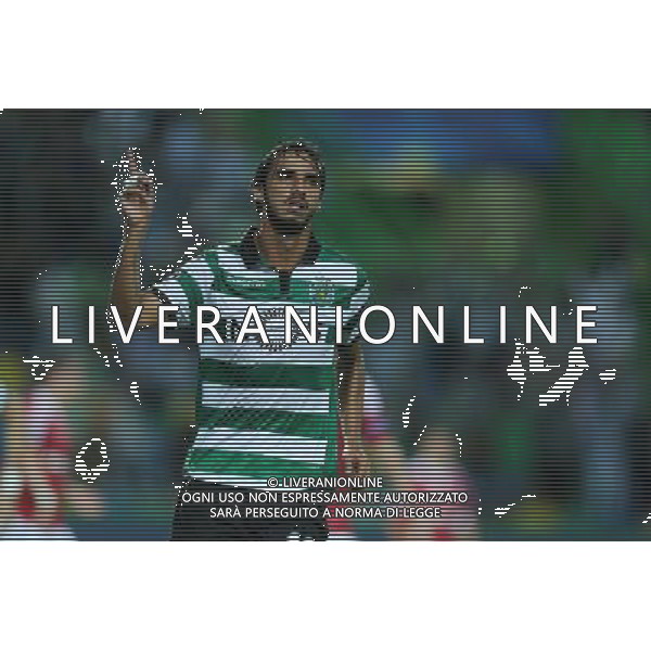 27.09.2016 LIZBONA (LISBON) ESTADIO JOSE ALVALADE PILKA NOZNA (FOOTBALL), LIGA MISTRZOW UEFA , FAZA GRUPOWA - GRUPA F ( UEFA CHAMPIONS LEAGUE - GROUP STAGE, GROUP F) MECZ (GAME) SPORTING LIZBONA SC - LEGIA WARSZAWA (SPORING LISBON SC - LEGIA WARSAW) NZ BRYIAN RUIZ BRAMKA, GOL FOTO LUKASZ GROCHALA/CYFRASPORT / NEWSPIX.PL --- Newspix.pl AG ALDO LIVERANI SAS ONLY ITALY *** Local Caption *** www.newspix.pl mail us: info@newspix.pl call us: 0048 022 23 22 222 --- Polish Picture Agency by Ringier Axel Springer Poland