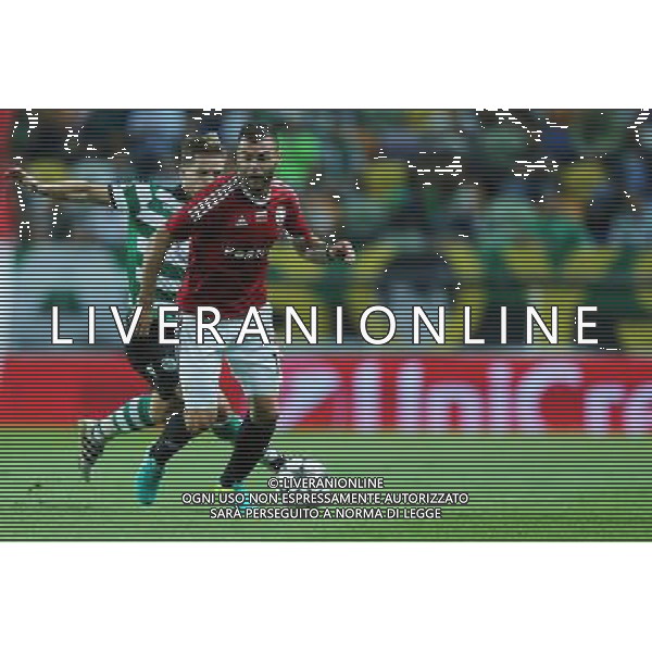 27.09.2016 LIZBONA (LISBON) ESTADIO JOSE ALVALADE PILKA NOZNA (FOOTBALL), LIGA MISTRZOW UEFA , FAZA GRUPOWA - GRUPA F ( UEFA CHAMPIONS LEAGUE - GROUP STAGE, GROUP F) MECZ (GAME) SPORTING LIZBONA SC - LEGIA WARSZAWA (SPORING LISBON SC - LEGIA WARSAW) NZ NEMANJA NIKOLIC FOTO LUKASZ GROCHALA/CYFRASPORT / NEWSPIX.PL --- Newspix.pl AG ALDO LIVERANI SAS ONLY ITALY *** Local Caption *** www.newspix.pl mail us: info@newspix.pl call us: 0048 022 23 22 222 --- Polish Picture Agency by Ringier Axel Springer Poland