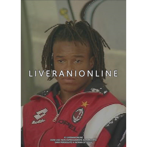 MILANO 08-04-1998 MILAN LAZIO COPPA ITALIA NELLA FOTO EDGARD DAVIDS AG ALDO LIVERANI SAS