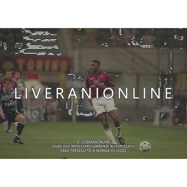 MILANO 08-04-1998 MILAN LAZIO COPPA ITALIA NELLA FOTO MARCEL DESAILLY AG ALDO LIVERANI SAS