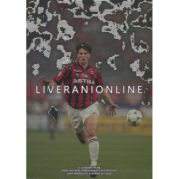 MILANO 08-04-1998 MILAN LAZIO COPPA ITALIA NELLA FOTO DARIO SMOJE AG ALDO LIVERANI SAS