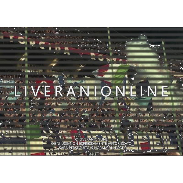 MILANO 08-04-1998 MILAN LAZIO COPPA ITALIA NELLA FOTO TIFOSI LAZIO AG ALDO LIVERANI SAS