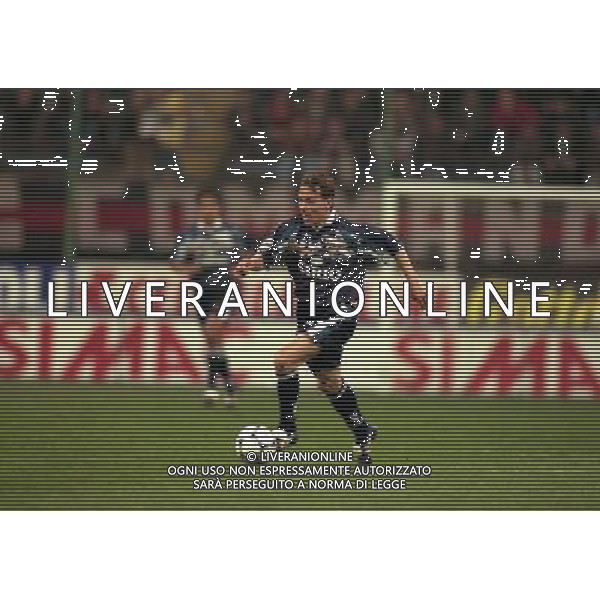 MILANO 08-04-1998 MILAN LAZIO COPPA ITALIA NELLA FOTO PAVEL NEDVED AG ALDO LIVERANI SAS
