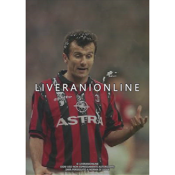MILANO 08-04-1998 MILAN LAZIO COPPA ITALIA NELLA FOTO DEJAN SAVICEVIC AG ALDO LIVERANI SAS