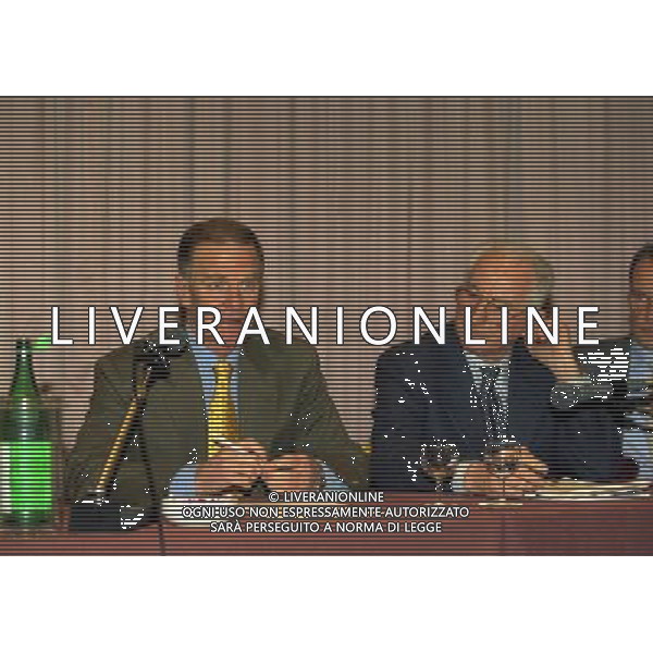 12-09-1999 ASSEMBLEA AIC NELLA FOTO SERGIO CAMPANA E AZEGLIO VICINI AG ALDO LIVERANI SAS