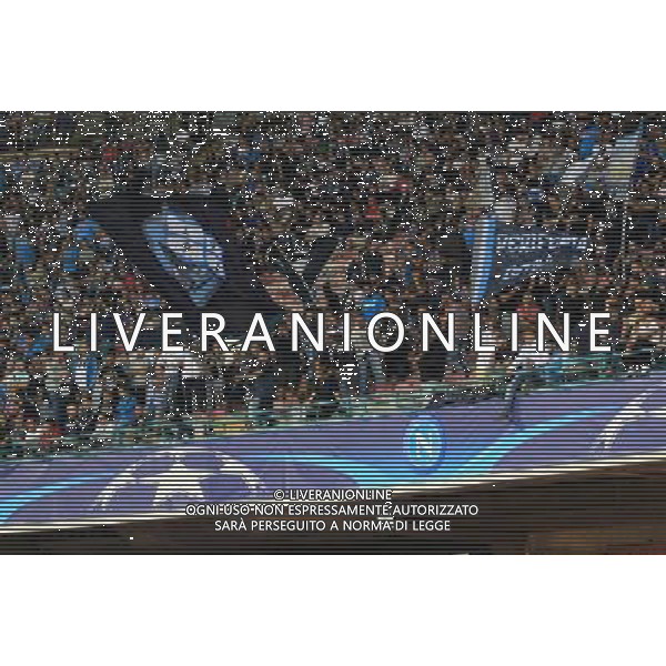NAPOLI - BENFICA CHAMPIONS LEAGUE 28 SETTEMBRE 2016 NELLA FOTO: TIFOSI NAPOLI ©MOSCA / AGENZIA ALDO LIVERANI SAS