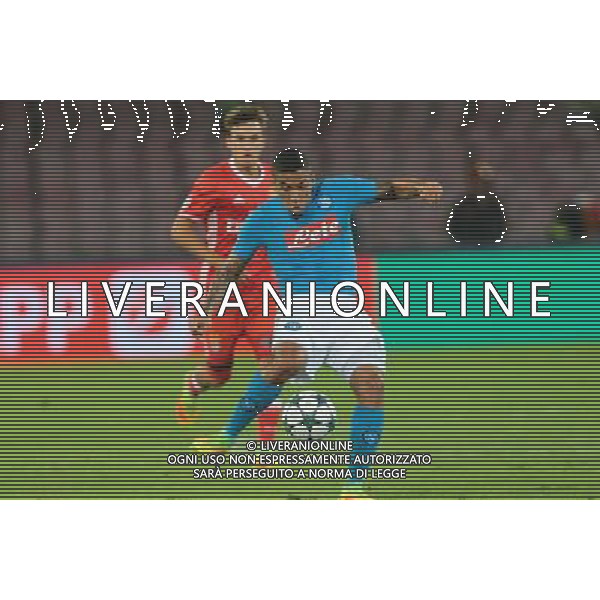 NAPOLI - BENFICA CHAMPIONS LEAGUE 28 SETTEMBRE 2016 NELLA FOTO: ALLAN ©MOSCA / AGENZIA ALDO LIVERANI SAS