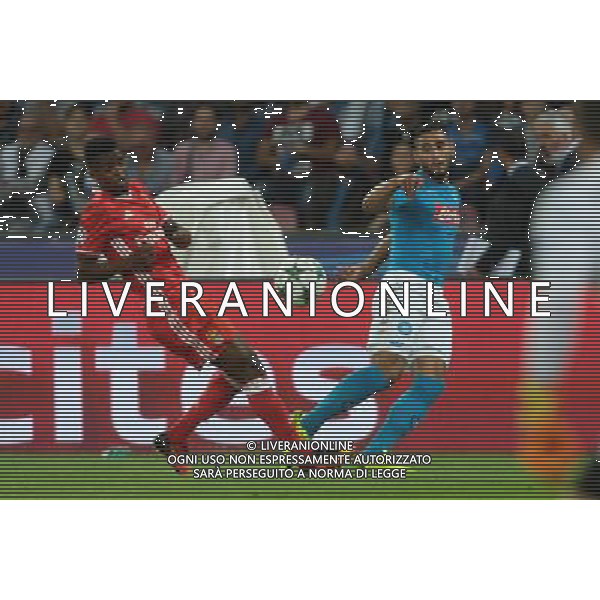 NAPOLI - BENFICA CHAMPIONS LEAGUE 28 SETTEMBRE 2016 NELLA FOTO: GHOULAM ©MOSCA / AGENZIA ALDO LIVERANI SAS
