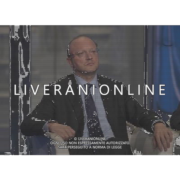 Trasmissione TV \' Porta a Porta \' Roma - 28.09.2016 - Studi RAI Teulada - nella foto: Vincenzo Boccia /Ph.Corradetti-Ag Aldo Liverani