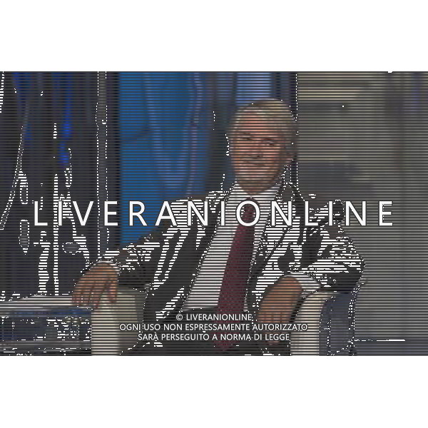 Trasmissione TV \' Porta a Porta \' Roma - 28.09.2016 - Studi RAI Teulada - nella foto: Giuliano Poletti /Ph.Corradetti-Ag Aldo Liverani