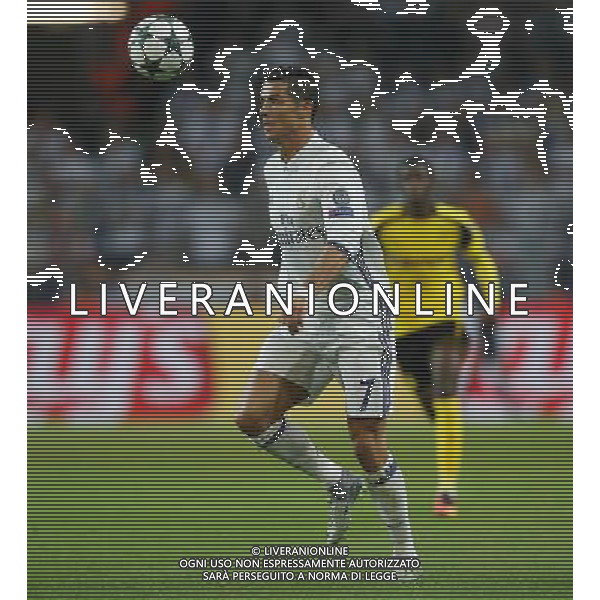 firo : 27.09.2016 Fu§ball, Saison 2016/2017 Champions League BVB Borussia Dortmund - Real Madrid 2:2 Cristiano Ronaldo , Einzelaktion $worldrights,Es gelten unsere AGB, einsehbar auf www.firosportphoto.de, copyright by firo sportphoto: Coesfelder Str. 207 D-48249 DŸlmen www.firosportphoto.de mail@firosportphoto.de (V o l k s b a n k B o c h u m - W i t t e n ) IBAN DE68 4306 0129 0341 1171 00 Tel: +49-2594-9916004 Fax: +49-2594-9916005 AG ALDO LIVERANI SAS ONLY ITALY
