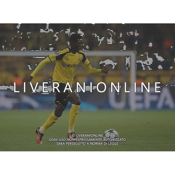 firo : 27.09.2016, Fu§ball, 1.Bundesliga, Saison 2016/2017 UEFA, Champions League, CL, CHL, Gruppenphase, BVB, Borussia Dortmund - Real Madrid 2:2 Ousmane DEMBELE, BVB, Einzelaktion $worldrights,Es gelten unsere AGB, einsehbar auf www.firosportphoto.de, copyright by firo sportphoto: Coesfelder Str. 207 D-48249 DŸlmen www.firosportphoto.de mail@firosportphoto.de (V o l k s b a n k B o c h u m - W i t t e n ) BLZ.: 430 601 29 Kt. Nr.: 341 117 100 Tel:Ê +49-2594-9916004 Fax:Ê+49-2594-9916005 AG ALDO LIVERANI SAS ONLY ITALY