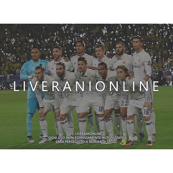 firo : 27.09.2016, Fu§ball, 1.Bundesliga, Saison 2016/2017 UEFA, Champions League, CL, CHL, Gruppenphase, BVB, Borussia Dortmund - Real Madrid 2:2 Team, Mannschaft, Teamfoto, Mannschaftsfoto Real $worldrights,Es gelten unsere AGB, einsehbar auf www.firosportphoto.de, copyright by firo sportphoto: Coesfelder Str. 207 D-48249 DŸlmen www.firosportphoto.de mail@firosportphoto.de (V o l k s b a n k B o c h u m - W i t t e n ) BLZ.: 430 601 29 Kt. Nr.: 341 117 100 Tel:Ê +49-2594-9916004 Fax:Ê+49-2594-9916005 AG ALDO LIVERANI SAS ONLY ITALY