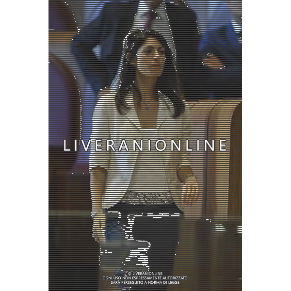 Assemblea Capitolina in Campidoglio a Roma 29 settembre 2016 nella foto Virginia Raggi ©Corradetti / AGENZIA ALDO LIVERANI SAS