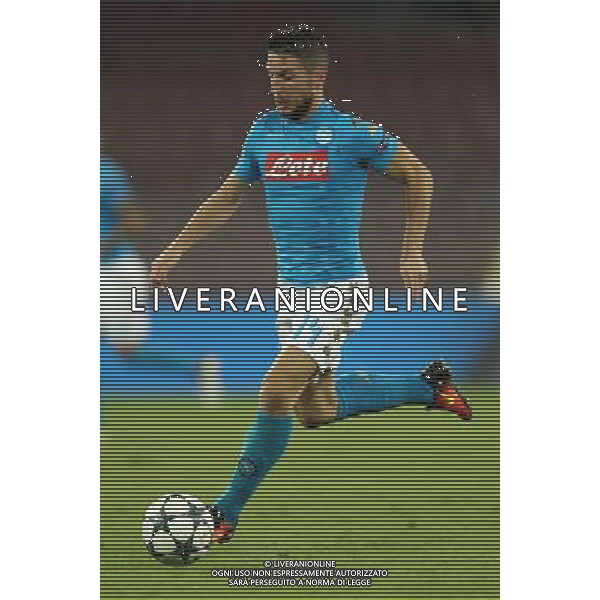 28-09-206 NAPOLI BENFICA CHAMPIONS LEAGUE NELLA FOTO: MERTENS DRIES FOTO MOSCA-AG.LIVERANI