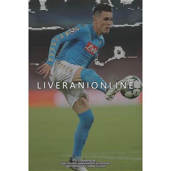 28-09-206 NAPOLI BENFICA CHAMPIONS LEAGUE NELLA FOTO: JOSE\' CALLEJON FOTO MOSCA-AG.LIVERANI