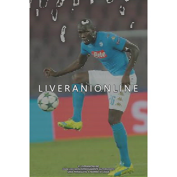 28-09-206 NAPOLI BENFICA CHAMPIONS LEAGUE NELLA FOTO: KALIDOU KOULIBALY FOTO MOSCA-AG.LIVERANI