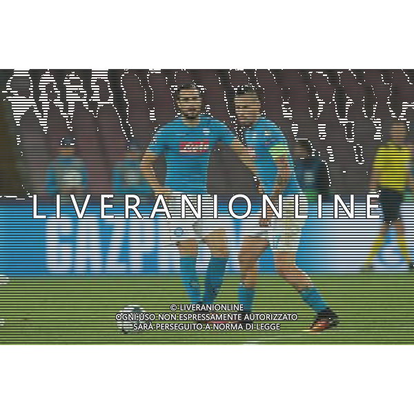 28-09-206 NAPOLI BENFICA CHAMPIONS LEAGUE NELLA FOTO: MAREK HAMSIK, NIKOLA MAKSIMOVIC FOTO MOSCA-AG.LIVERANI