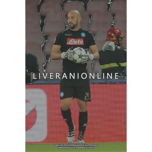 28-09-206 NAPOLI BENFICA CHAMPIONS LEAGUE NELLA FOTO: PEPE REINA FOTO MOSCA-AG.LIVERANI