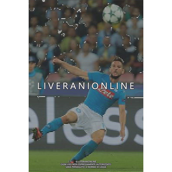 28-09-206 NAPOLI BENFICA CHAMPIONS LEAGUE NELLA FOTO: DRIES MERTENS FOTO MOSCA-AG.LIVERANI
