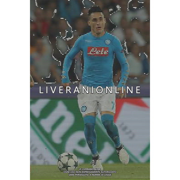 28-09-206 NAPOLI BENFICA CHAMPIONS LEAGUE NELLA FOTO: JOSE\' CALLEJON FOTO MOSCA-AG.LIVERANI