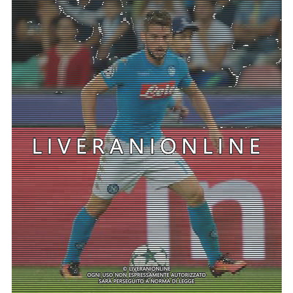 28-09-206 NAPOLI BENFICA CHAMPIONS LEAGUE NELLA FOTO: DRIES MERTENS FOTO MOSCA-AG.LIVERANI