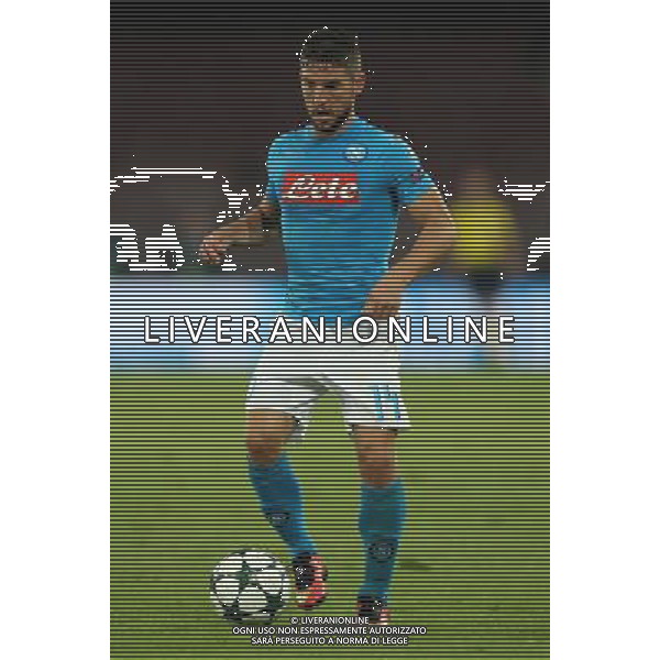 28-09-206 NAPOLI BENFICA CHAMPIONS LEAGUE NELLA FOTO: DRIES MERTENS FOTO MOSCA-AG.LIVERANI