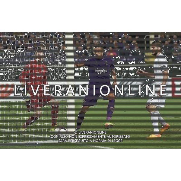 UEFA Europa League 2016/2017 Fase a Gironi Gruppo J Firenze - 29.09.2016 Fiorentina-Qarabag Nella Foto:kalinic colpisce il palo /Ph.Vitez-Ag. Aldo Liverani