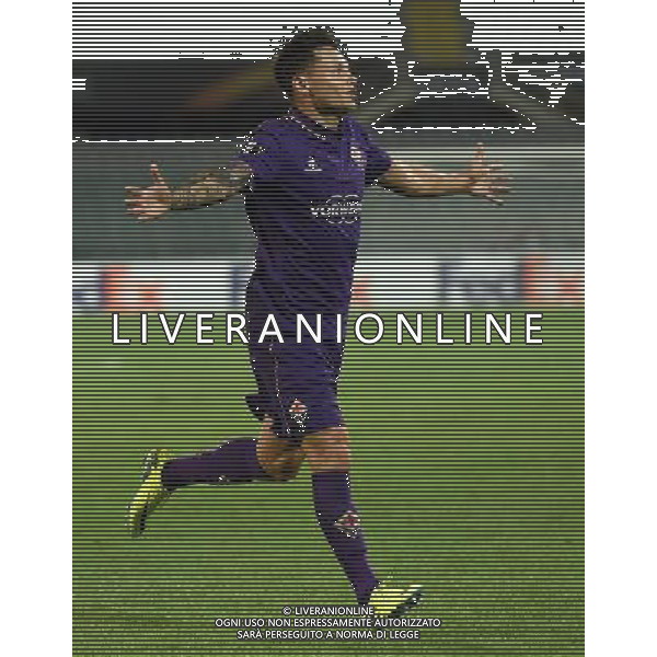 UEFA Europa League 2016/2017 Fase a Gironi Gruppo J Firenze - 29.09.2016 Fiorentina-Qarabag Nella Foto:zarate esulta secondo gol /Ph.Vitez-Ag. Aldo Liverani