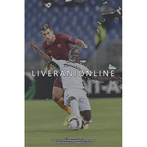 UEFA Europa League 2016-2017 Fase a Gironi Gruppo E Roma 29.09.2016 - AS Roma vs FC Astra Giurgiu - nella foto: Kevin Strootman e Boubacar Mansaly /Ph.Corradetti-Ag. Aldo Liverani