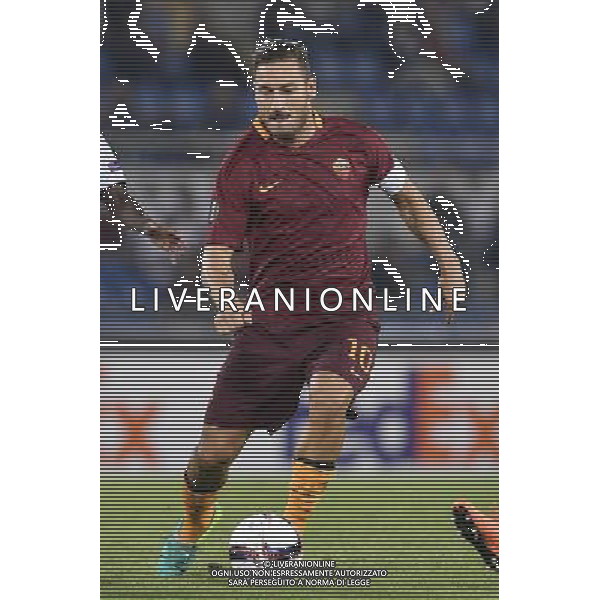 UEFA Europa League 2016-2017 Fase a Gironi Gruppo E Roma 29.09.2016 - AS Roma vs FC Astra Giurgiu - nella foto: Francesco Totti /Ph.Corradetti-Ag. Aldo Liverani